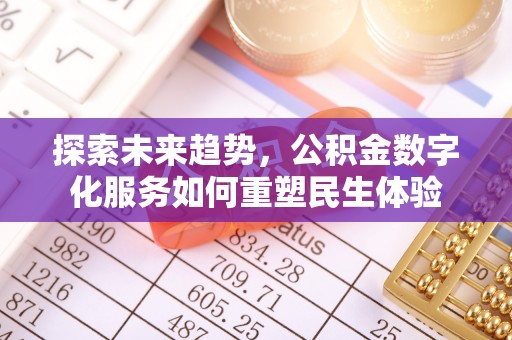 友好探索未来趋势，公积金数字化服务如何重塑民生体验