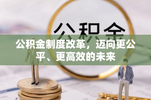 友好公积金制度改革，迈向更公平、更高效的未来