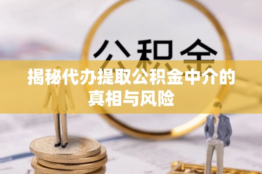 友好揭秘代办提取公积金中介的真相与风险