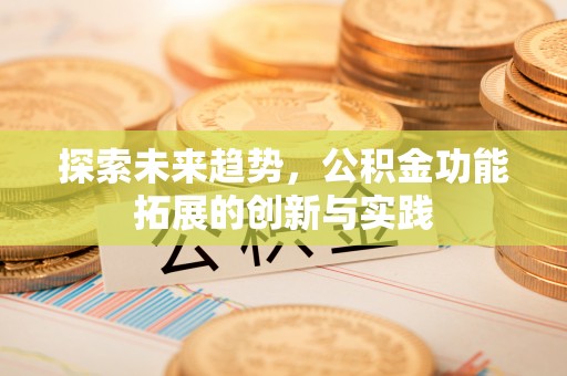 友好探索未来趋势，公积金功能拓展的创新与实践