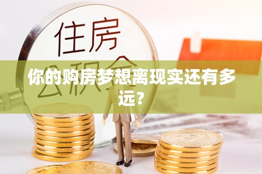 友好你的购房梦想离现实还有多远？