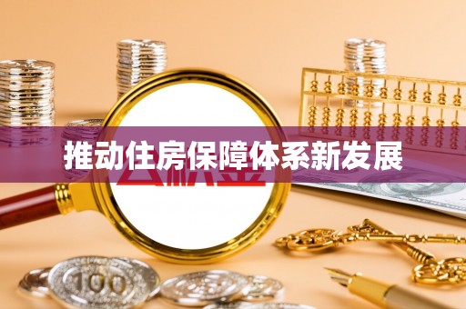 友好推动住房保障体系新发展