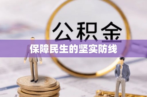 友好保障民生的坚实防线