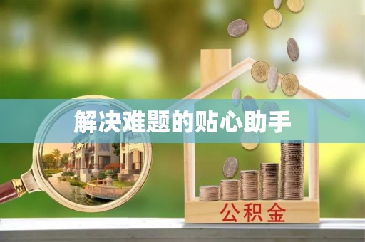 友好解决难题的贴心助手