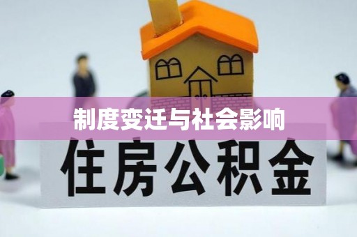 友好制度变迁与社会影响