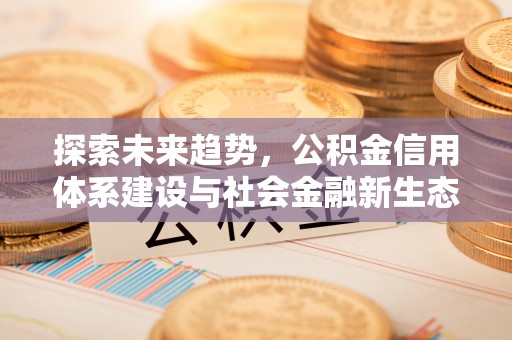 友好探索未来趋势，公积金信用体系建设与社会金融新生态