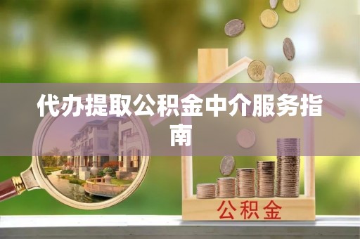 友好代办提取公积金中介服务指南