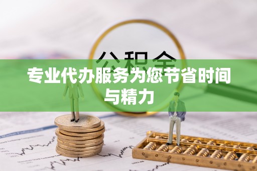 友好专业代办服务为您节省时间与精力
