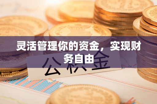 友好灵活管理你的资金，实现财务自由