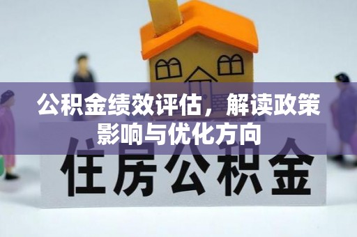 友好公积金绩效评估，解读政策影响与优化方向