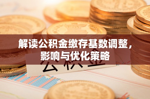 友好解读公积金缴存基数调整，影响与优化策略