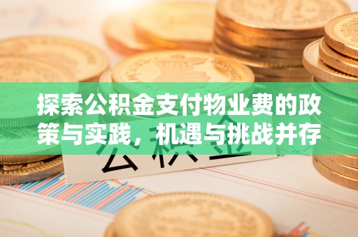友好探索公积金支付物业费的政策与实践，机遇与挑战并存