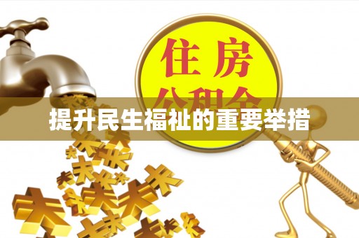 友好提升民生福祉的重要举措
